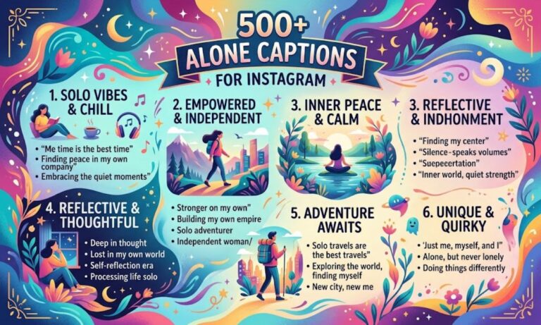 500+ Alone Captions for Instagram