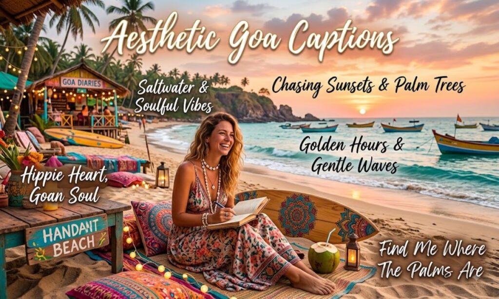 Aesthetic Goa Captions