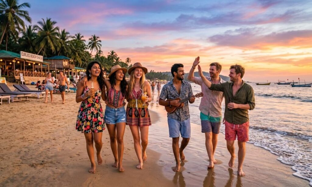 Caption for Goa Trip with Friends