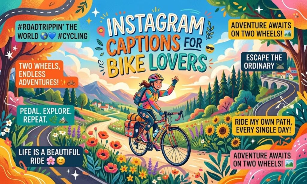 Instagram Captions for Bike Lovers