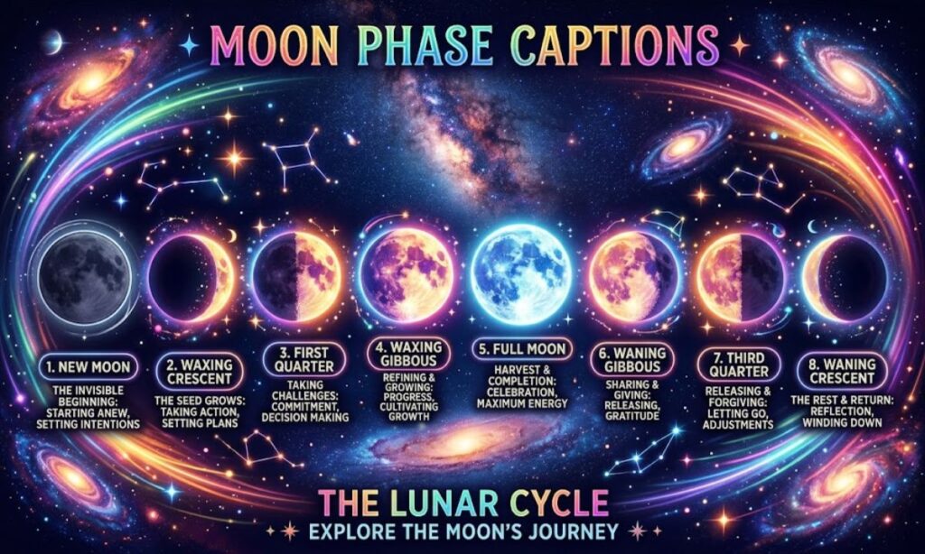 Moon Phase Captions