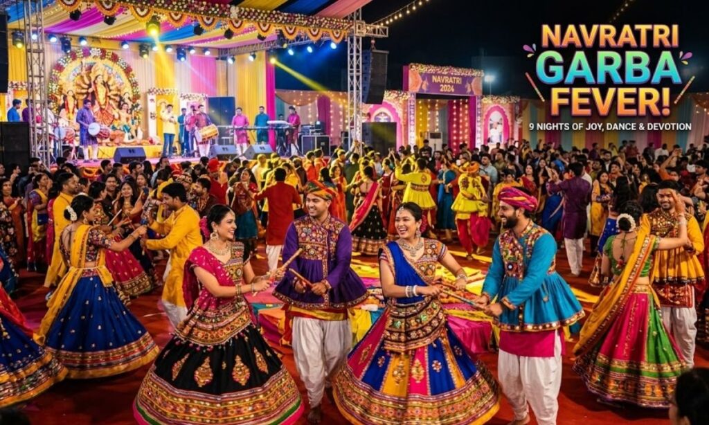 Navratri Garba Captions for Instagram