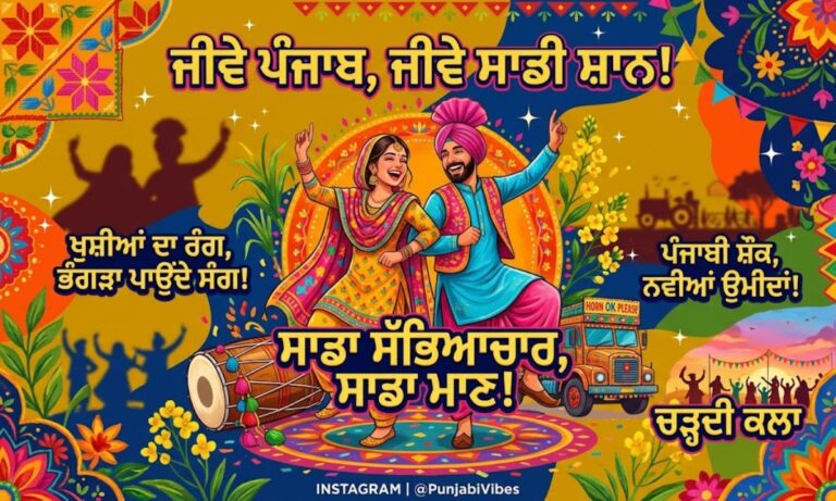 Punjabi Captions for Instagram