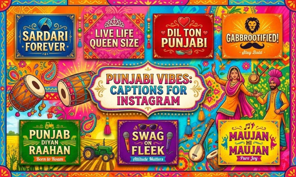Punjabi Captions for Instagram in English