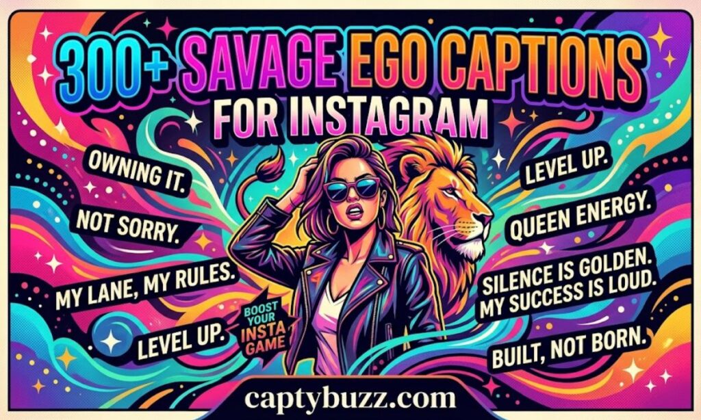 300+ Savage Ego Captions for Instagram (1)