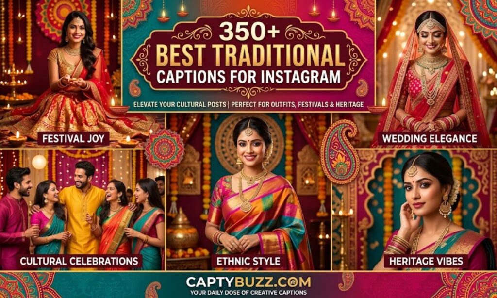 350+ Best Traditional Captions for Instagram
