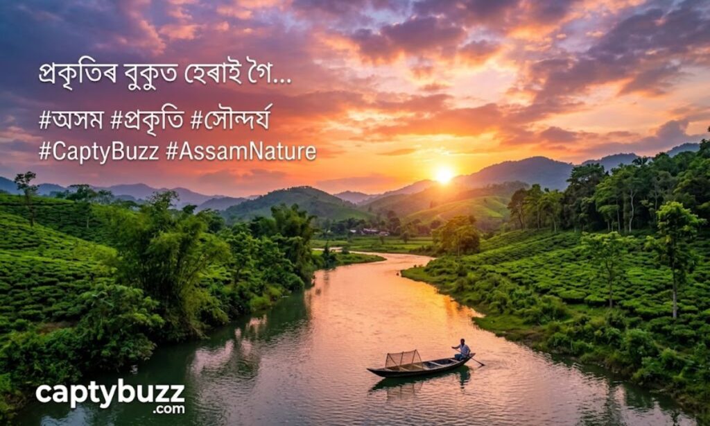Assamese caption for instagram nature