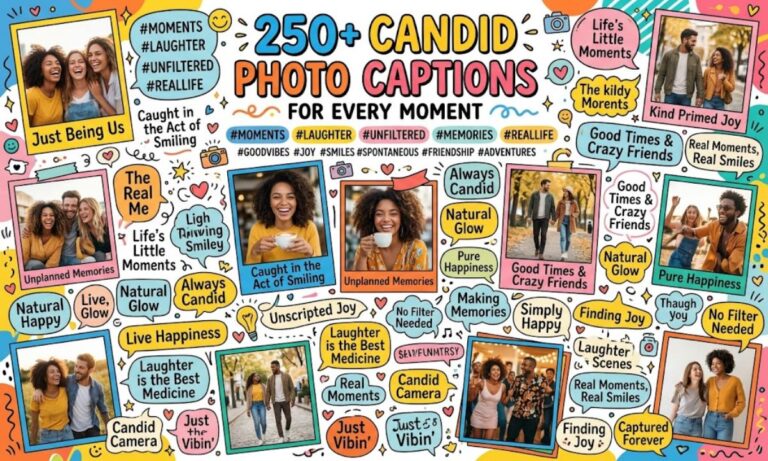 Candid Photo Caption