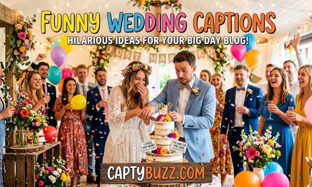 Funny Wedding Captions