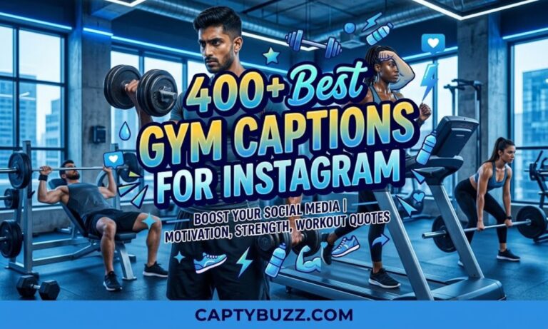 Gym Captions for Instagram