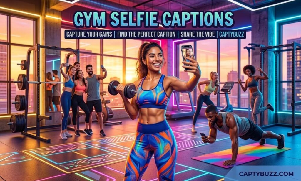 Gym Selfie Captions