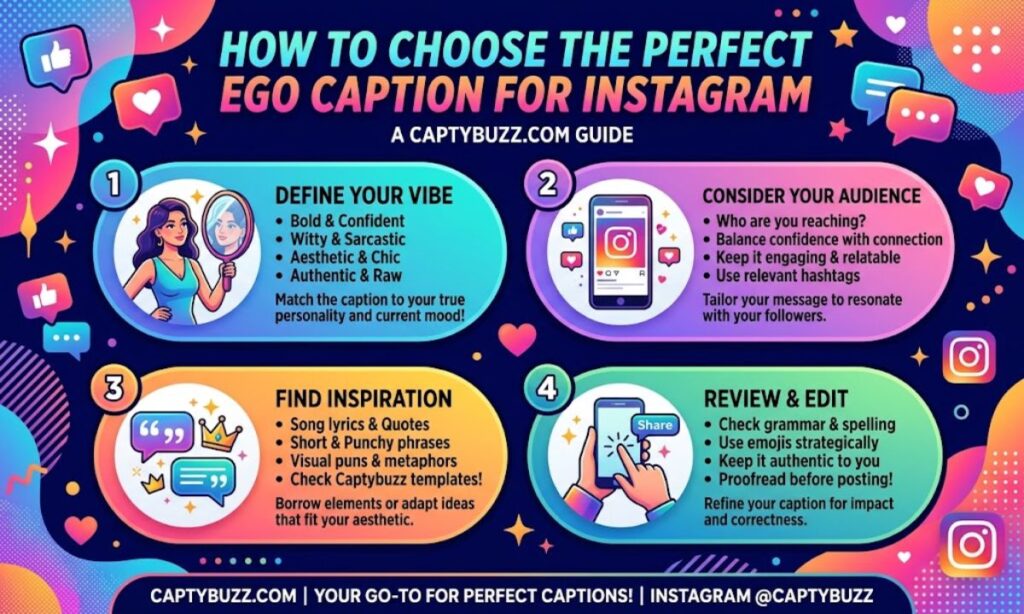 How to Choose the Perfect Ego Caption for Instagram 