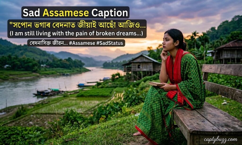 Sad Assamese Caption for Instagram