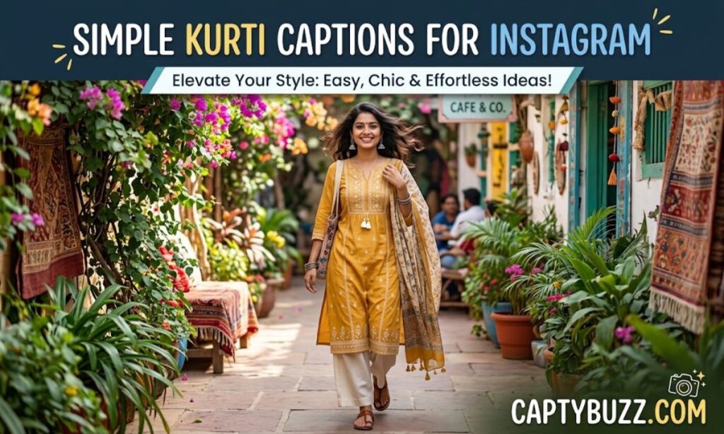 Simple Kurti Captions for Instagram