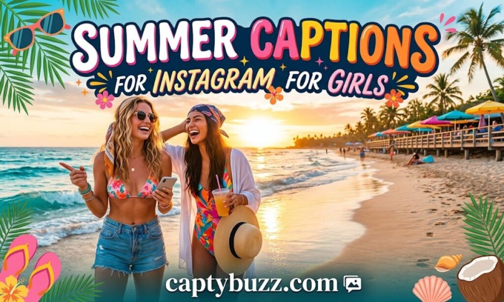 Summer Captions for Instagram for Girls 