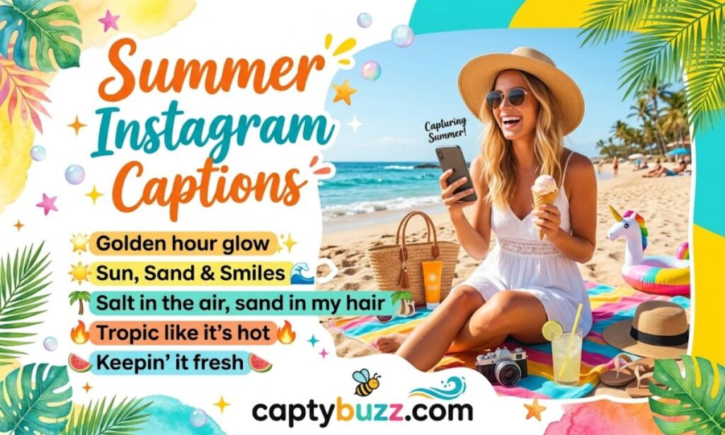 Summer Instagram Captions