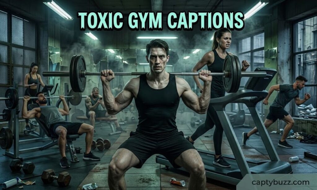 Toxic Gym Captions