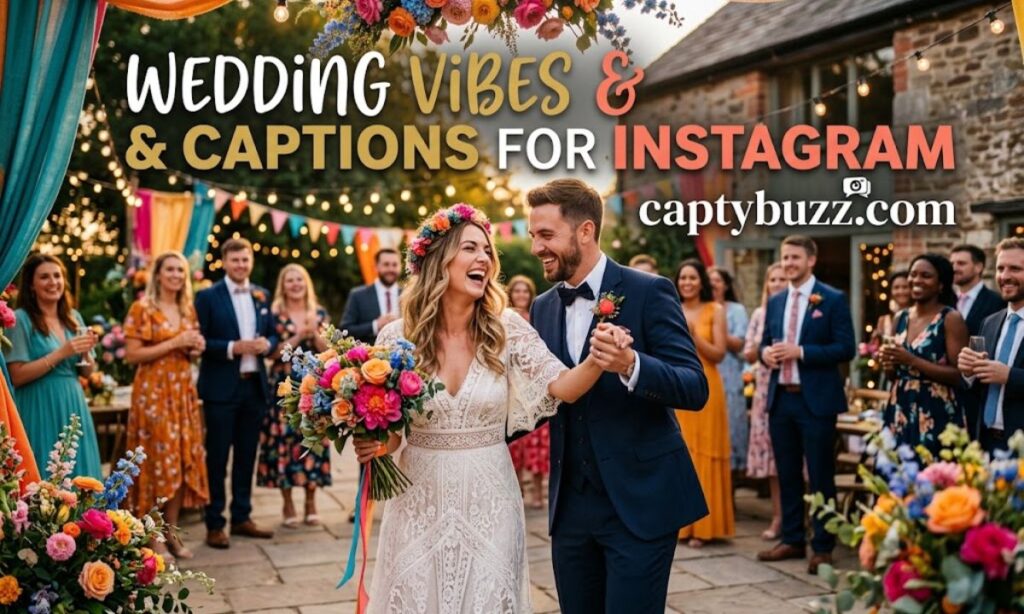 Wedding Vibes Captions for Instagram